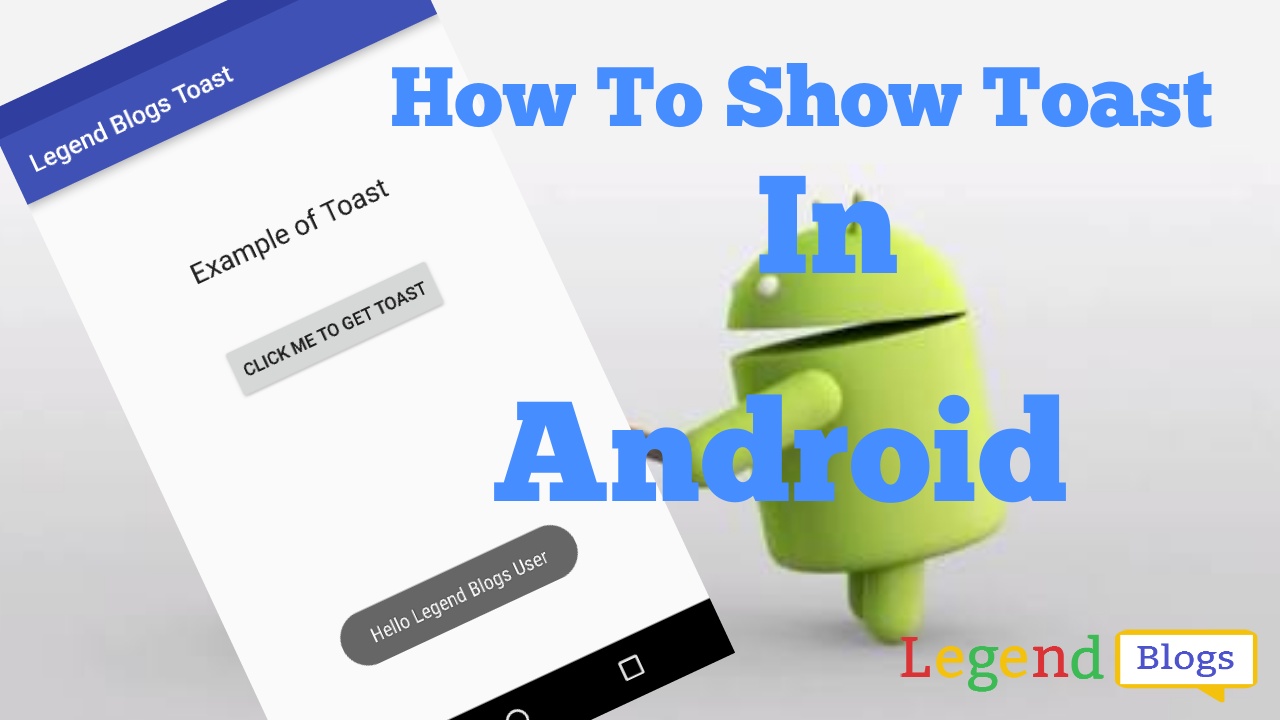 How to show Toast in Android