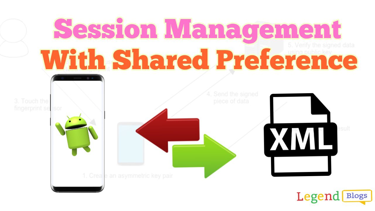 Android Session Management using Shared Preferences