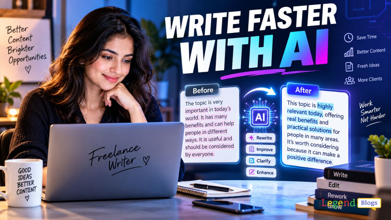 How AI Rewriting Tools Help in Freelance Writing Content?
