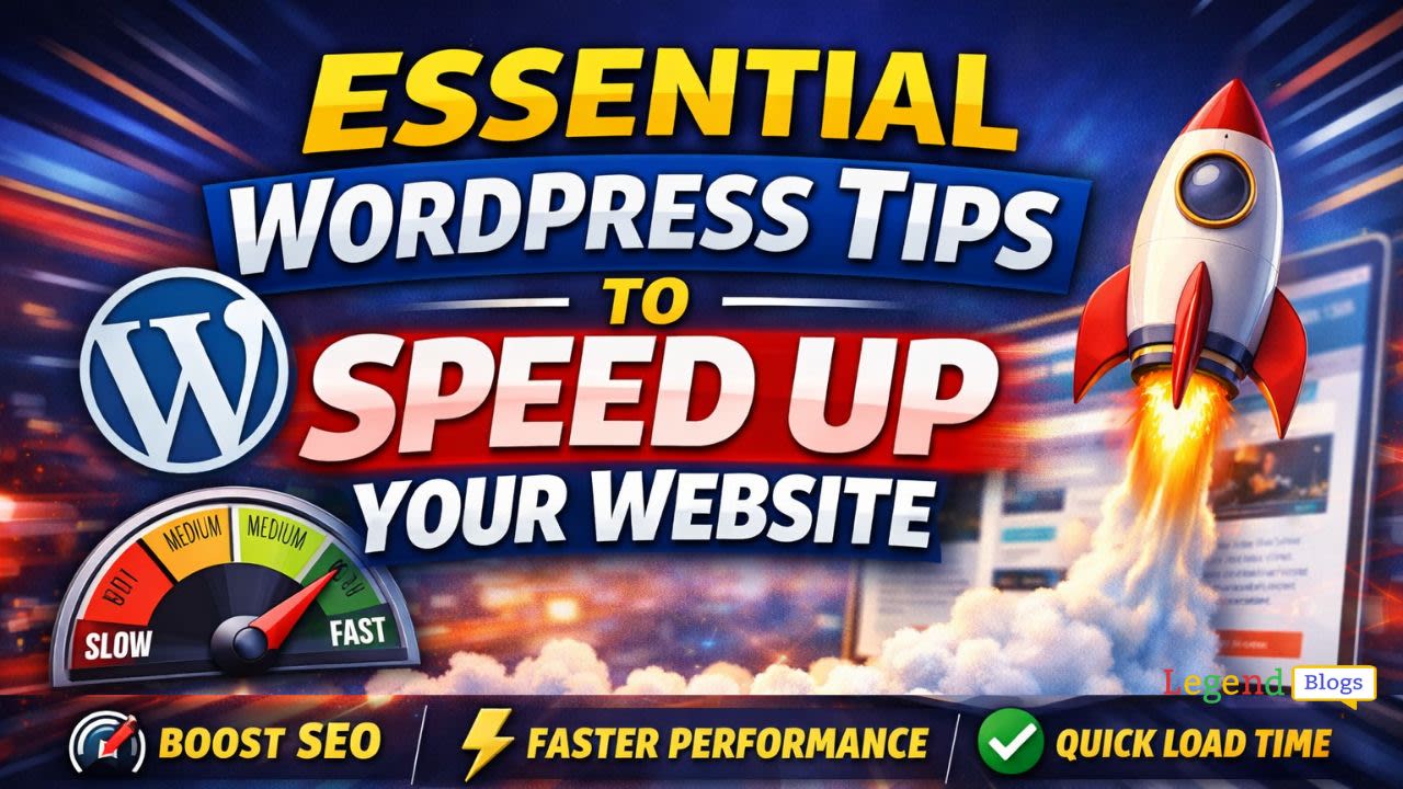 Essential WordPress Tips to Speed Up Your Website